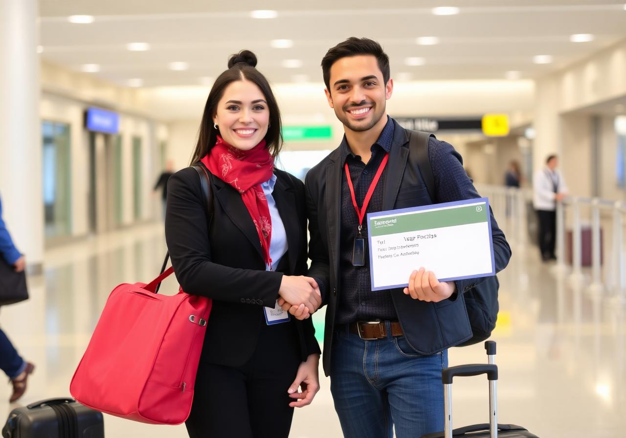 Airport Pickup & Welcome Service
